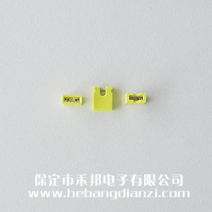 2.54跳线帽(mào)-黄色(sè)